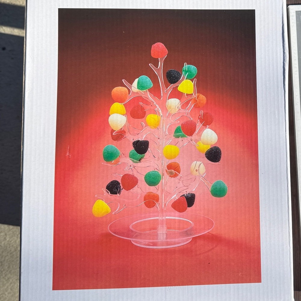 Vintage Holiday Acrylic Gumdrop Tree